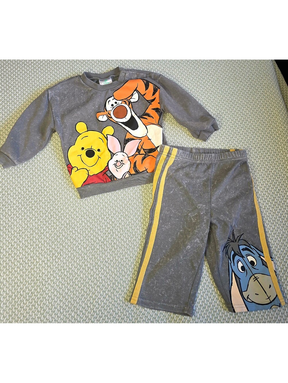 Disney Winnie the Pooh and Eeyore sweat suit size 12 months